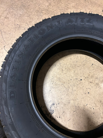 2 FIRESTONE DESTINATION A/T2 BSW P 225 65 17 102H ALL TERRAIN TIRE 013911