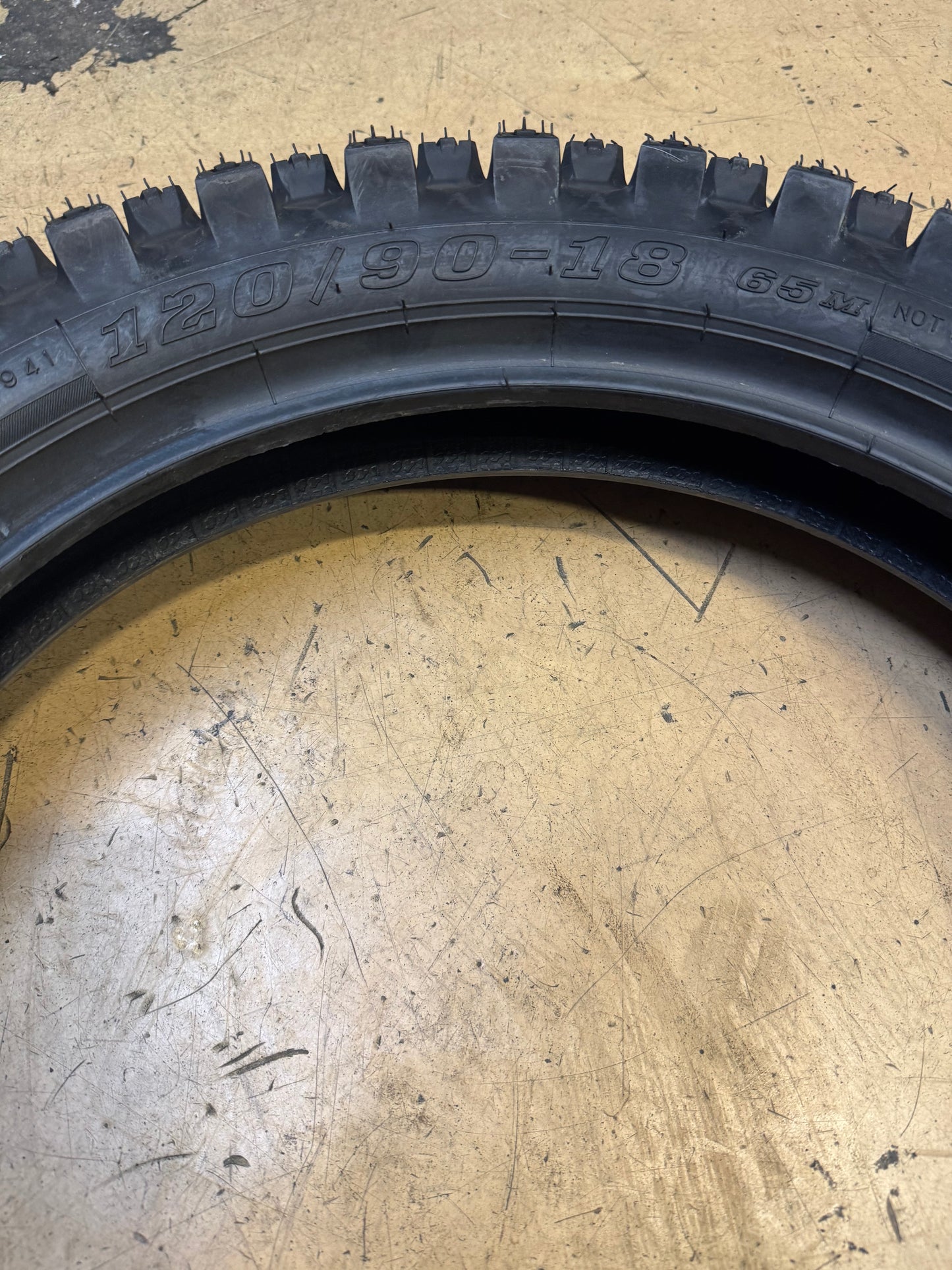 DUNLOP GEOMAX MX33 BSW  120 90 18 65M REAR MOTORCYCLE TIRE 45234117