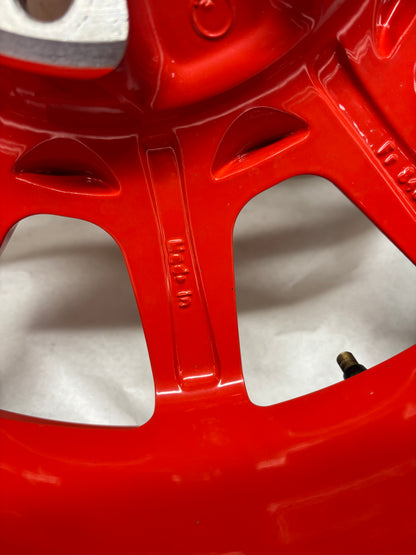 PORSCHE CAYENNE 11-18 SPARE WHEEL 18X6.5 ET28 5X130 TIRE 195/75R18 106P RED 7P0 601 027 A