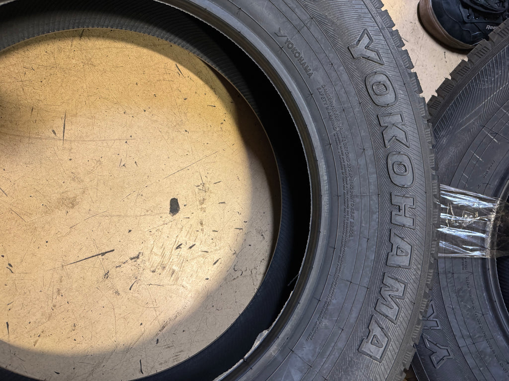 2 NOS YOKOHAMA YK-HTX BSW P 255 70 18 113T HIGHWAY TERRAIN TIRE 110105425