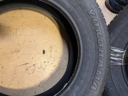 2 NOS YOKOHAMA YK-HTX BSW P 255 70 18 113T HIGHWAY TERRAIN TIRE 110105425