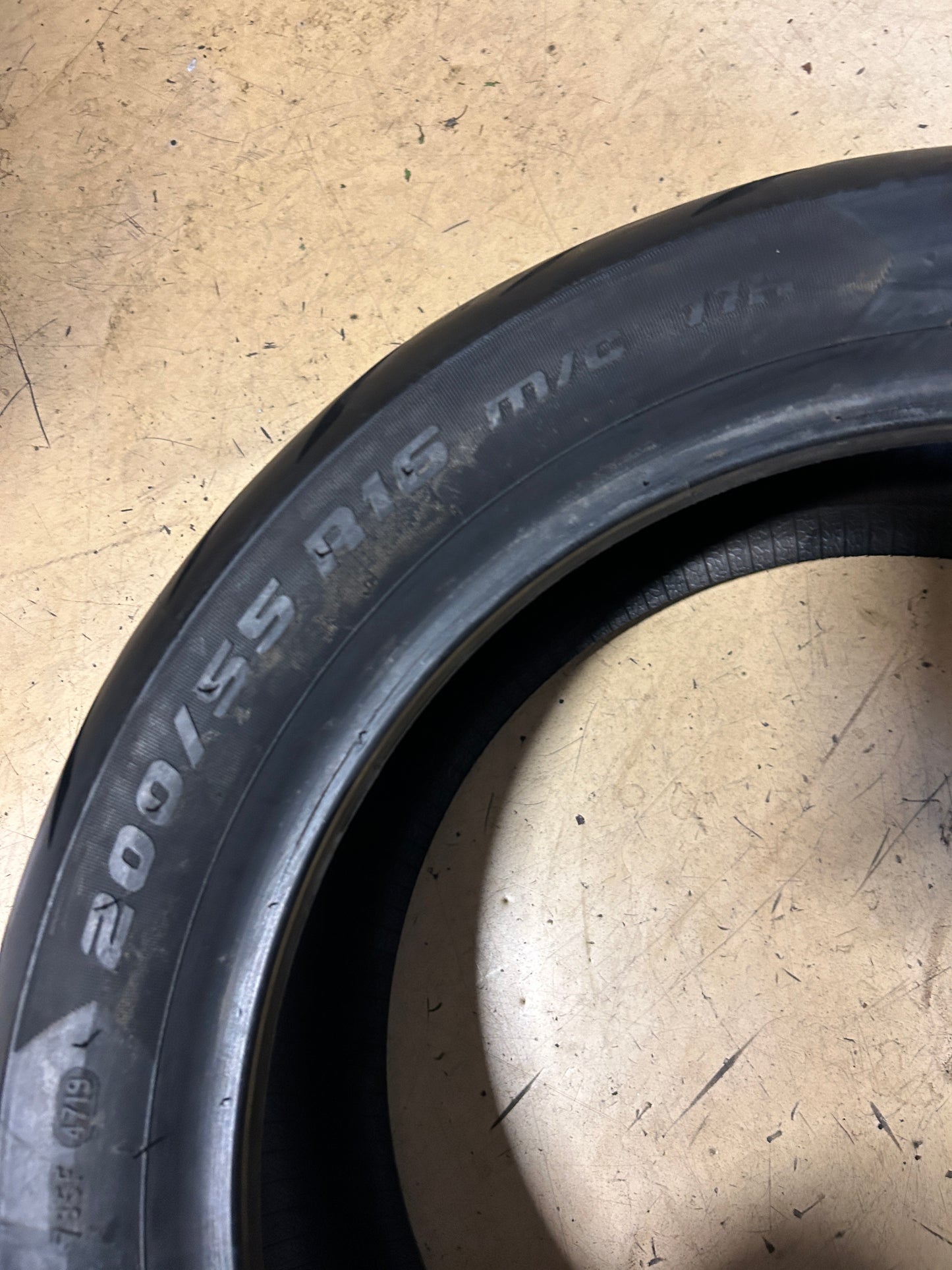 NOS METZELER CRUISETEC BSW  200 55 16 77H REAR MOTORCYCLE TIRE 3578500