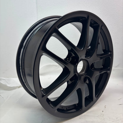 4 USED PORSCHE STAGGERED WHEEL SET F-17X6.5 ET 55 R- 17X12 ET 50 98736212601 98736212206