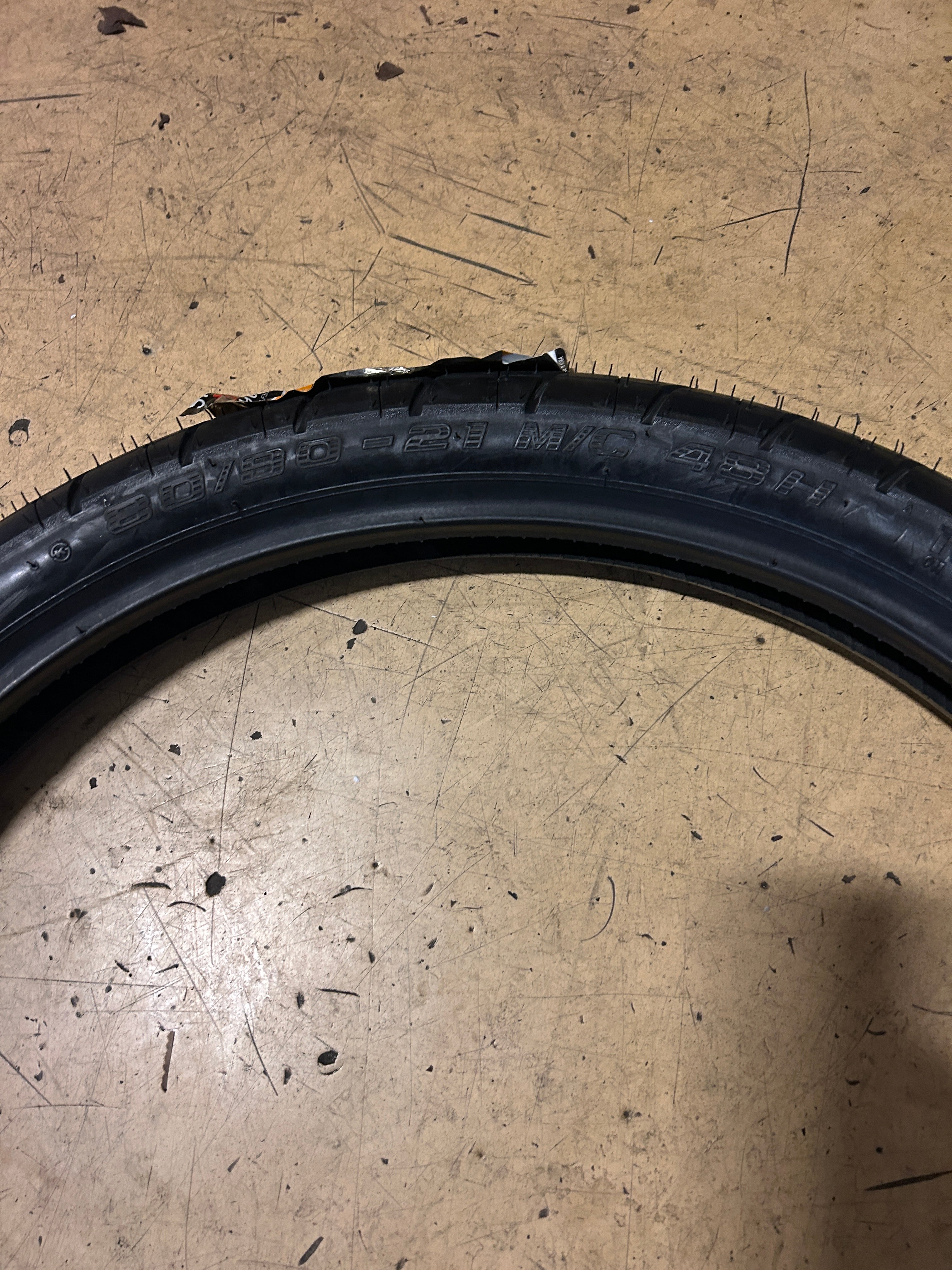SHINKO 230 TOUR MASTER BSW 80 90 21 48H FRONT MOTORCYCLE TIRE 874167