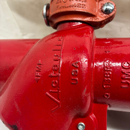 VICTAULIC S040UMC101 4" MANIFOLD CHECK ASSY. LEFT HAND W/ CONTROL VALVE/HOSE GXG UNIVERSAL