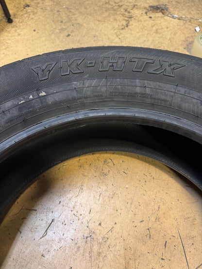 USED 10.5" NOS YOKOHAMA YK-HTX BSW P 245 60 18 105H HIGHWAY TERRAIN TIRE 110105419