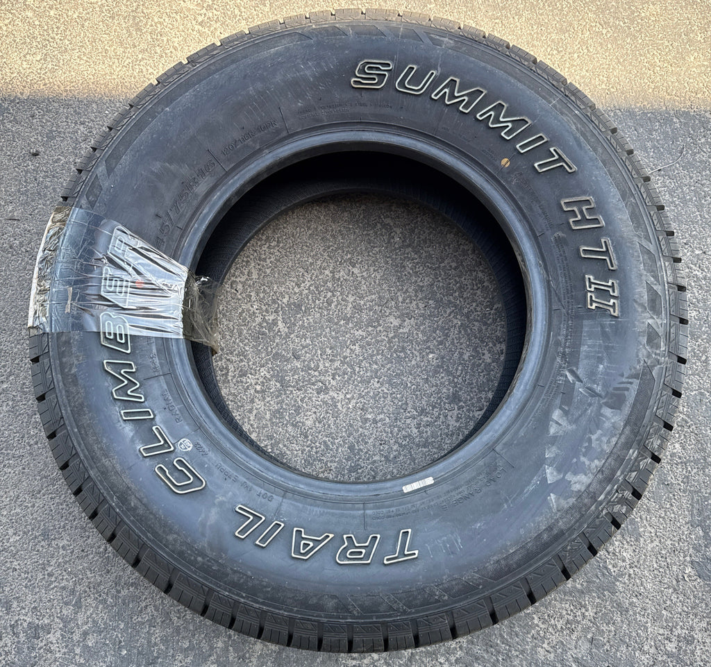 SUMMIT TRAIL CLIMBER HTII OWL  LT 245 75 16 120/116R 10 PLY HIGHWAY TIRE 345518