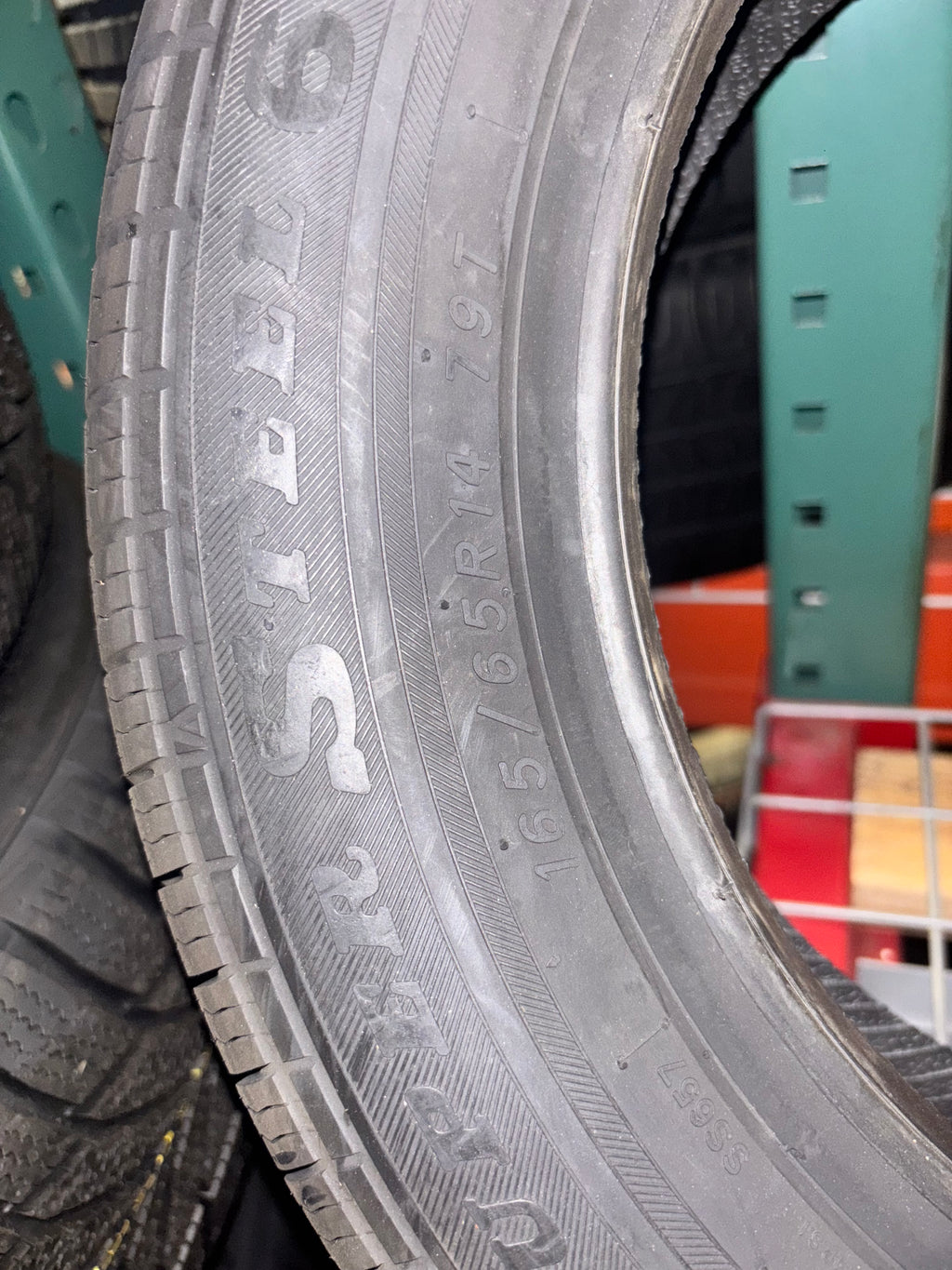 NOS FEDERAL SS675 P 165 65 14 79T ALL SEASON TIRES 126G4A