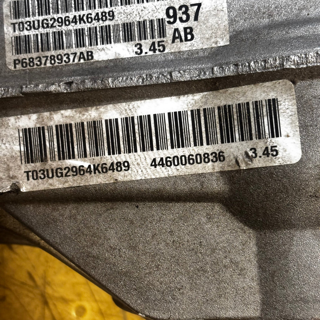 GENUINE REAR AXLE DIFFERENTIAL MOPAR 2014-2024 JEEP 68378937AB