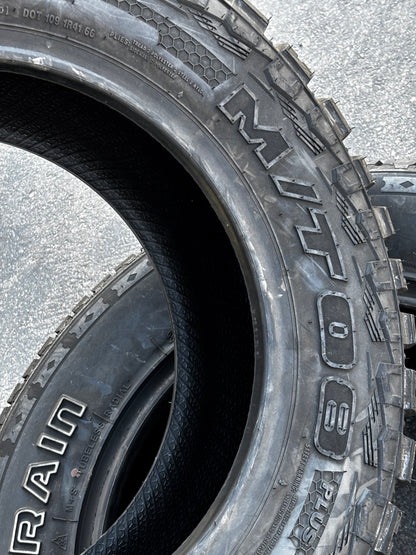 (TODO) (KSL ONYLY) 4 NOS FORCEUM MT08 PLUS LT 235 70 16 104/101Q LRC 6PLY MUD TERRAIN TIRE 1200046768 (Copy)