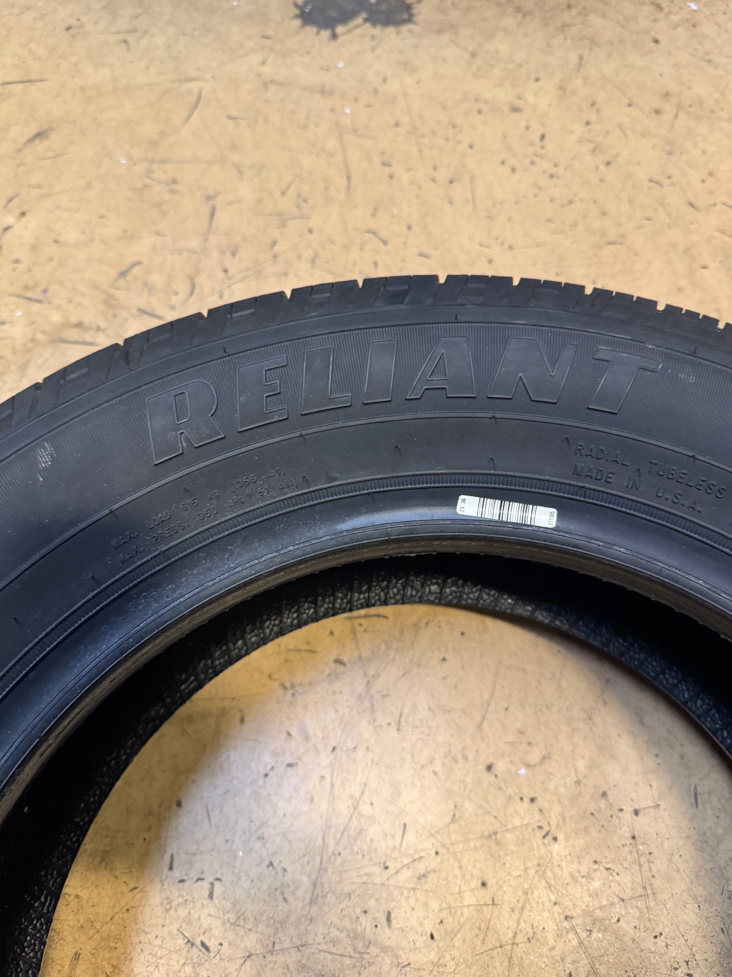 GOODYEAR RELIANT ALL SEASON BSW P 196 65 15 91H ALL SEASON TIRE GR1956515