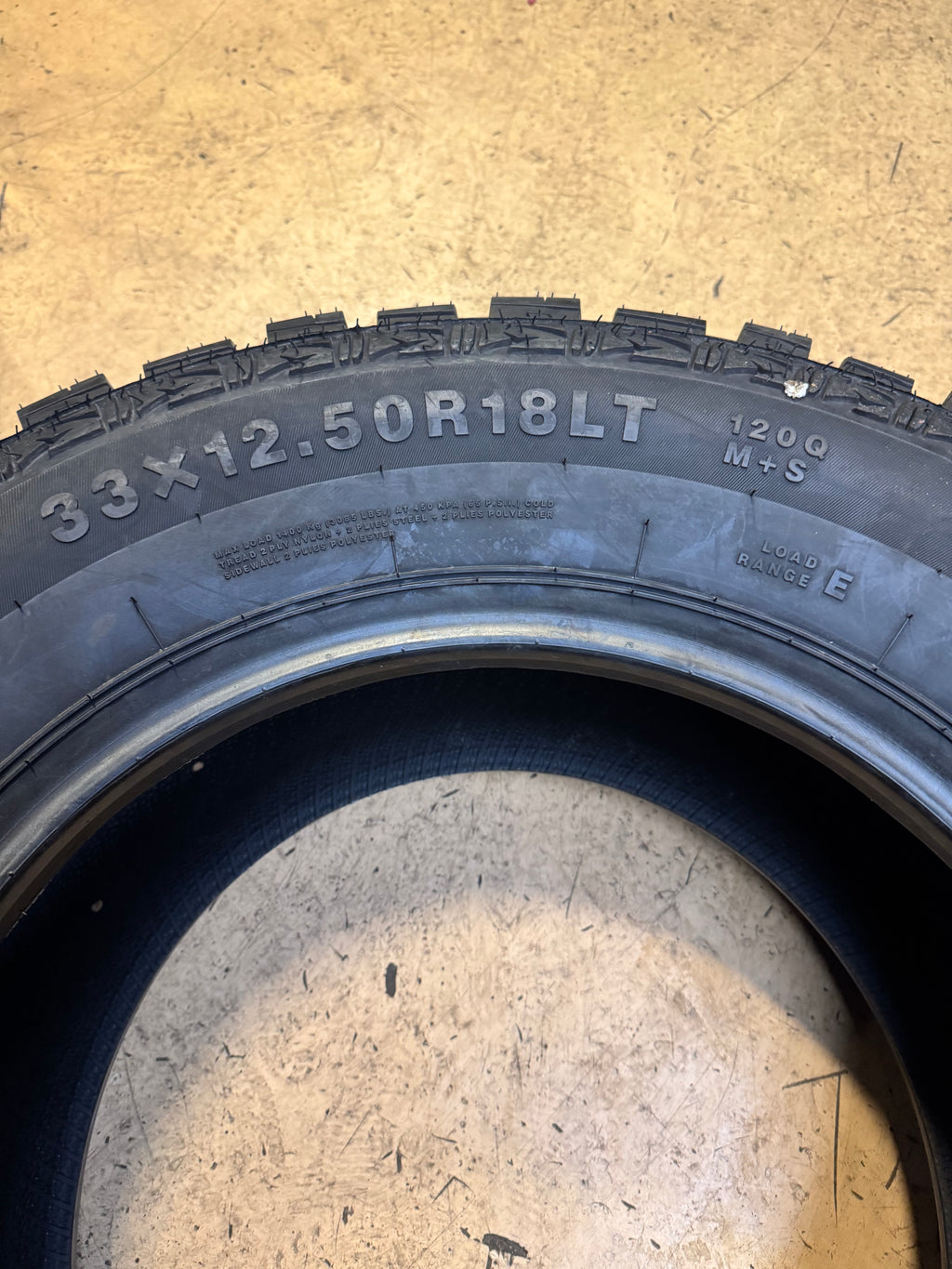 GLADIATOR QR900-MT BSW LT 33 12.5 18 120Q 10PLY MUD TERRAIN TIRE 1932258533