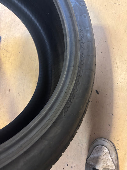 USED DTO PIRELLI SCORPION ZERO ASIMMETRICO MERCEDES P 295 40 22 112W XL TIRES 3136900
