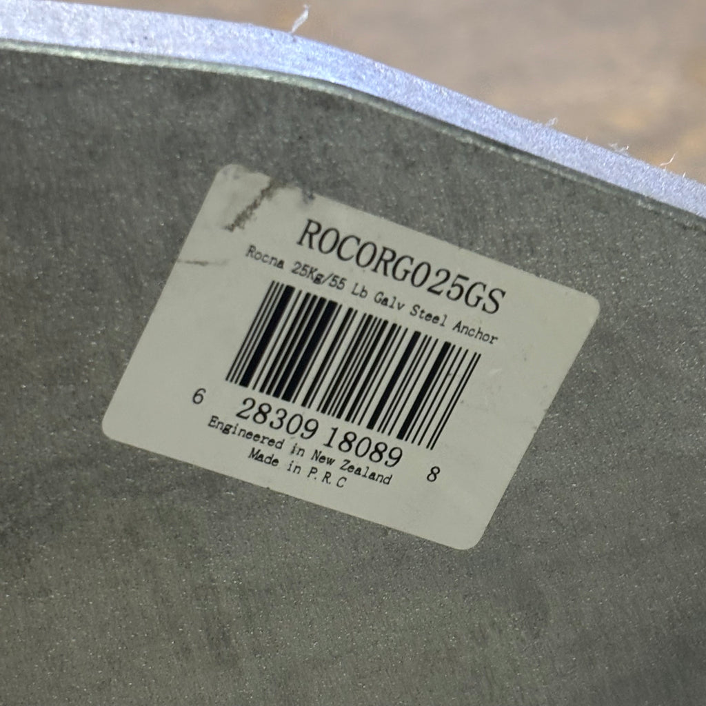 ROCNA GALVANIZED FIXED SHANK SCOOP ANCHORS 55LBS ROCORG025GS