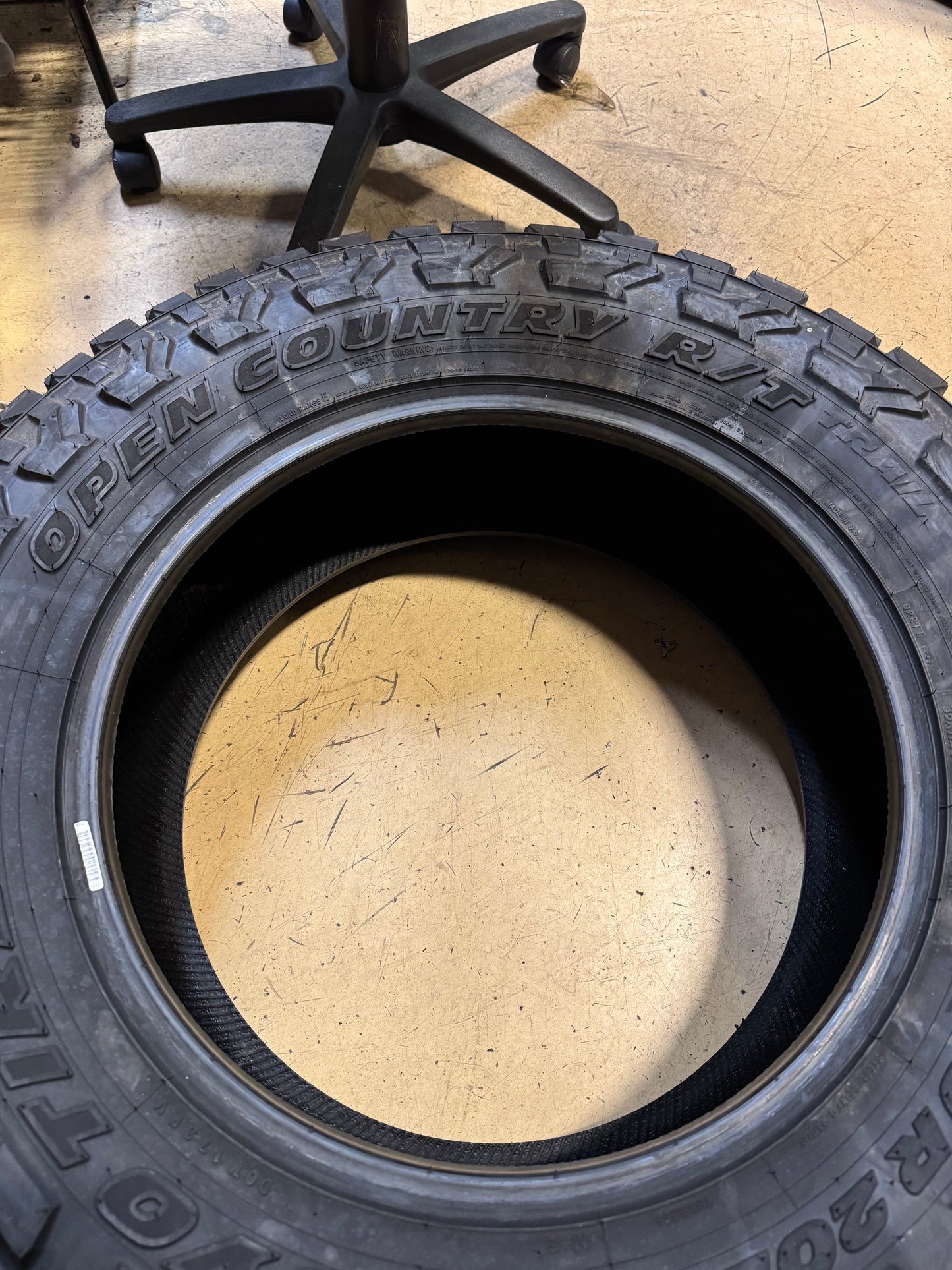 TOYO OPEN COUNTRY R/T TRAIL BSW LT 35 11.5 20 124Q 10PLY RUGGED TERRAIN TIRE 354770