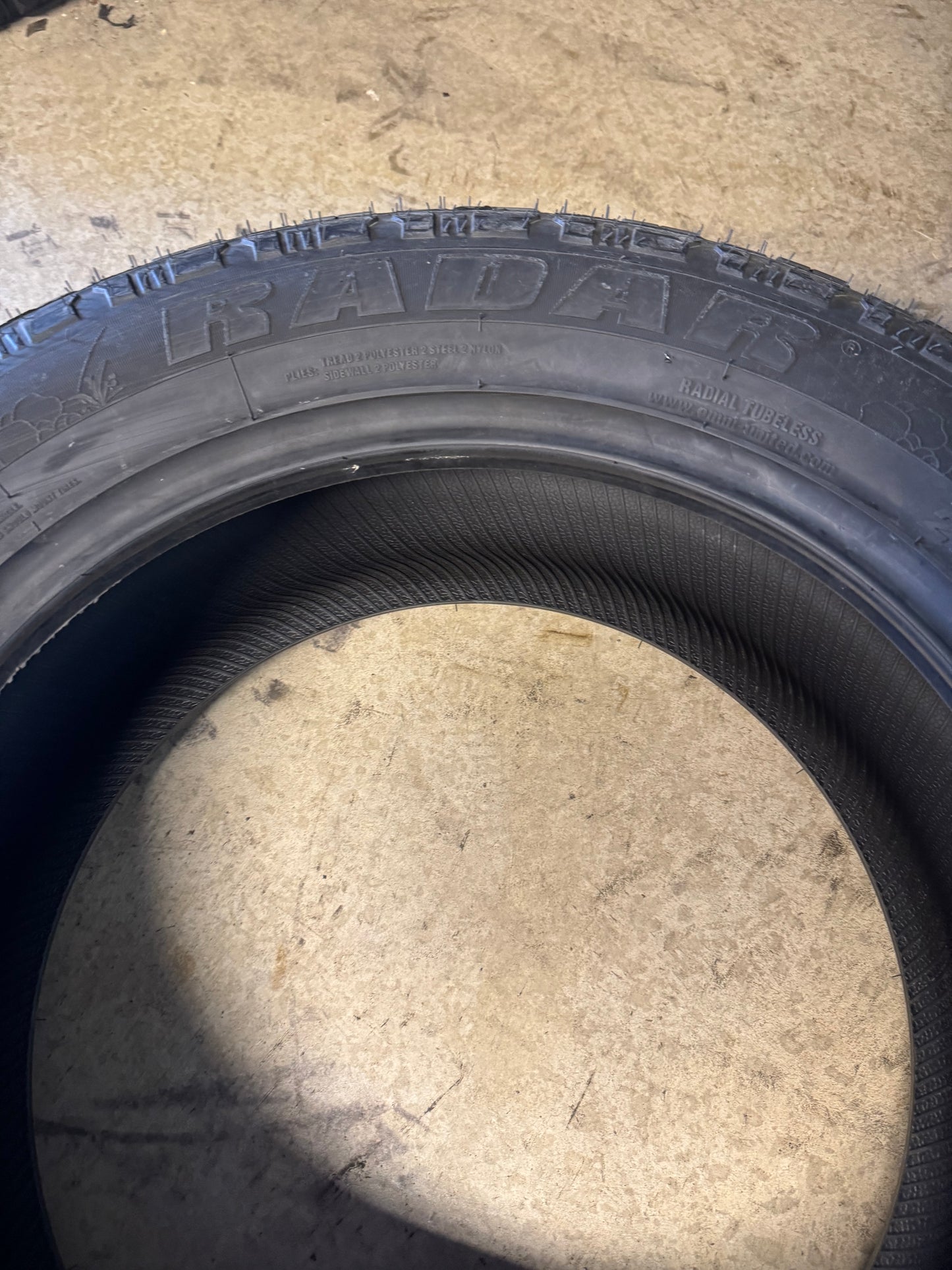 NOS RADAR RENEGADE A/T5 BSW P 275 60 20 119H XL ALL TERRAIN TIRE RZD0077