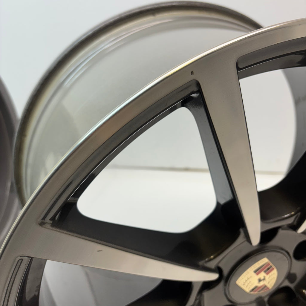 GENUINE PORSCHE 911 RAD CARRERA CLASSIC II 20X11 20X8.5 STAGGERED SET WHEELS