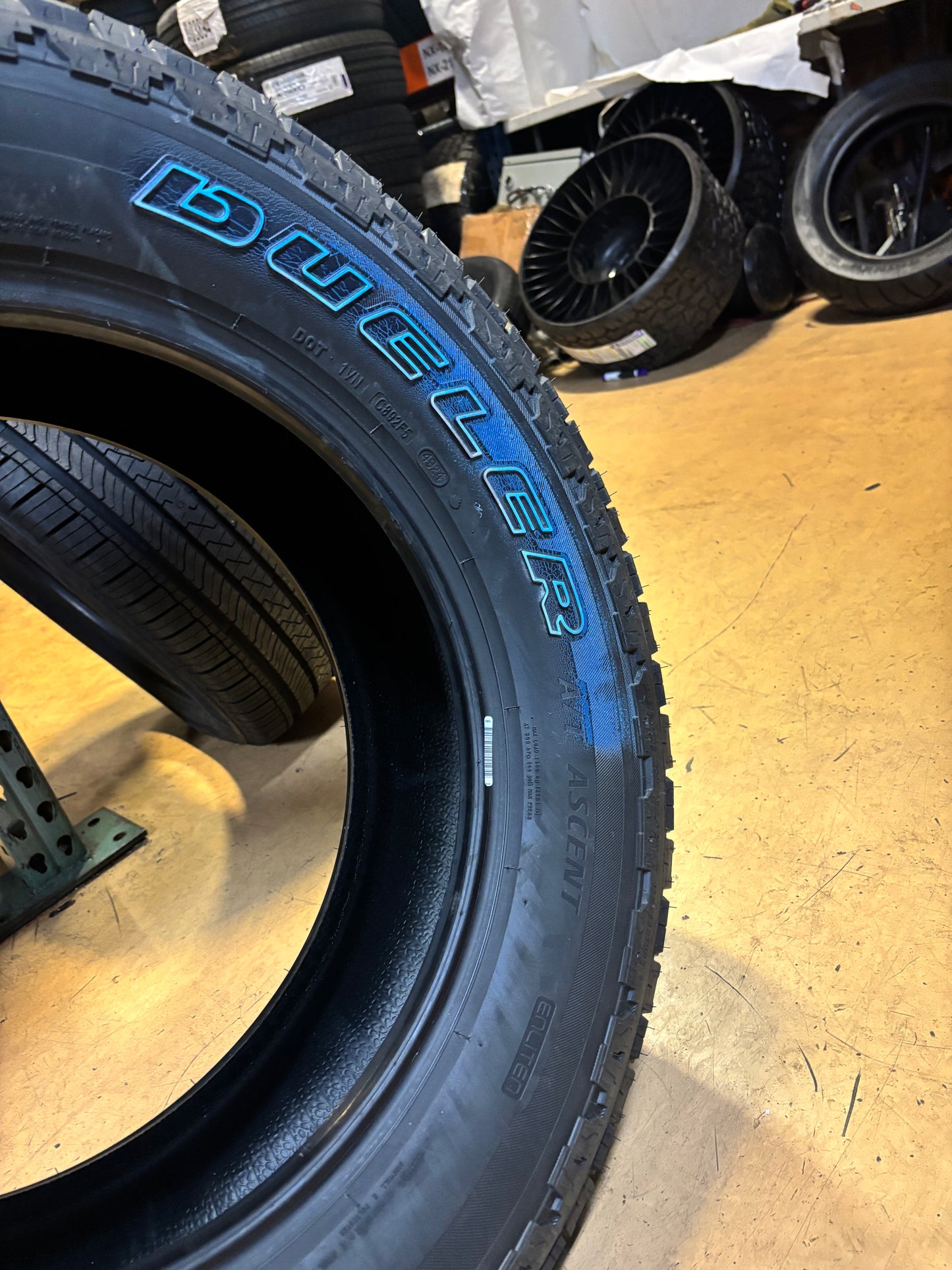 BRIDGESTONE DUELER A/T ASCENT  BSW P 265 65 18 114T SL ALL TERRAIN  TIRE 009705