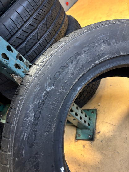 2 CONTINENTAL CROSSCONTACT RX BSW P 235 65 17 104H SL ALL SEASON TIRES 0359230000