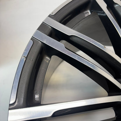 GENUINE PORSCHE MACAN 21 INCH STAGGERED SET F:21X9 ET26 R:21X10 ET26 WHEELS