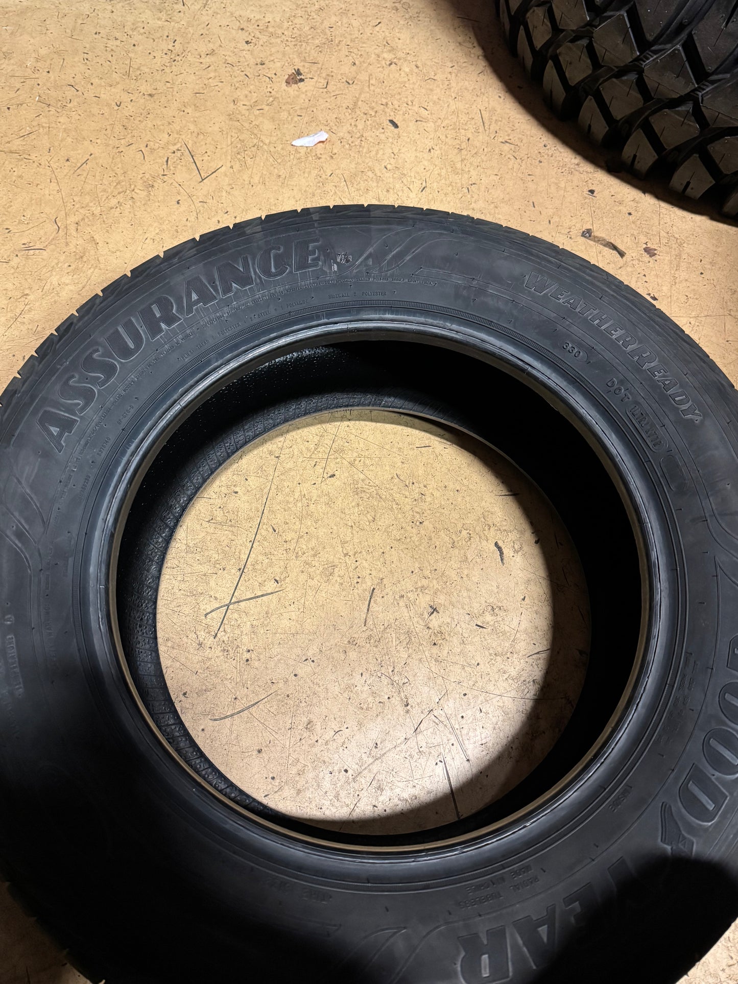 GOODYEAR ASSURANCE WEATHERREADY P 235 60 17 102H ALL WEATHER TIRE 767488537