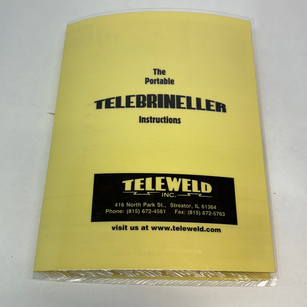 TELEWELD TELEBRINELLER COMPLETE SET