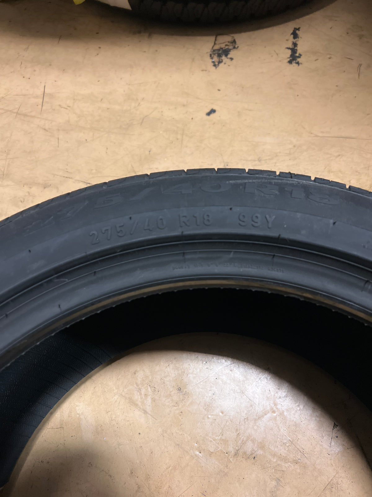NOS PIRELLI CINTURATO P7 (*) BMW RUNFLAT  P 275 40 18 99Y SL ALL SEASON TIRE 2074700