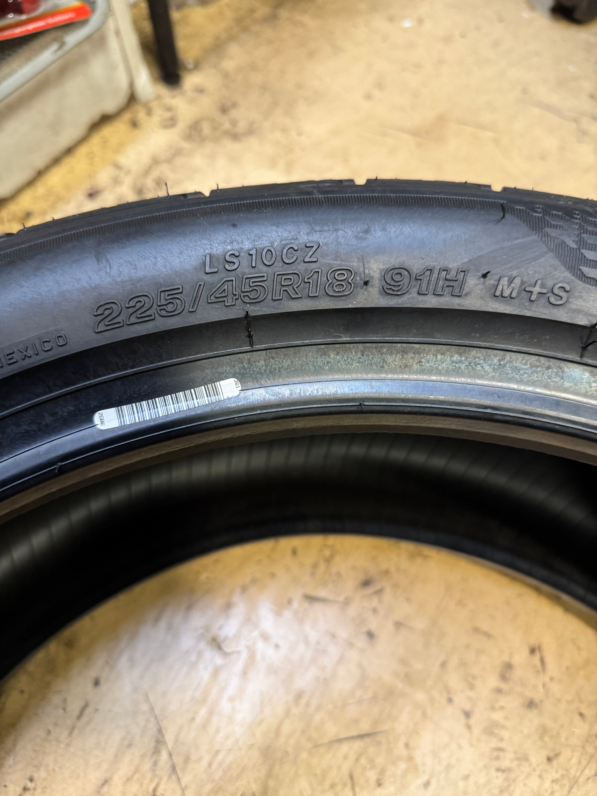 2 BRIDGESTONE TURANZA LS100 A BSW P 225 45 18 91H ALL SEASON TIRE 012267