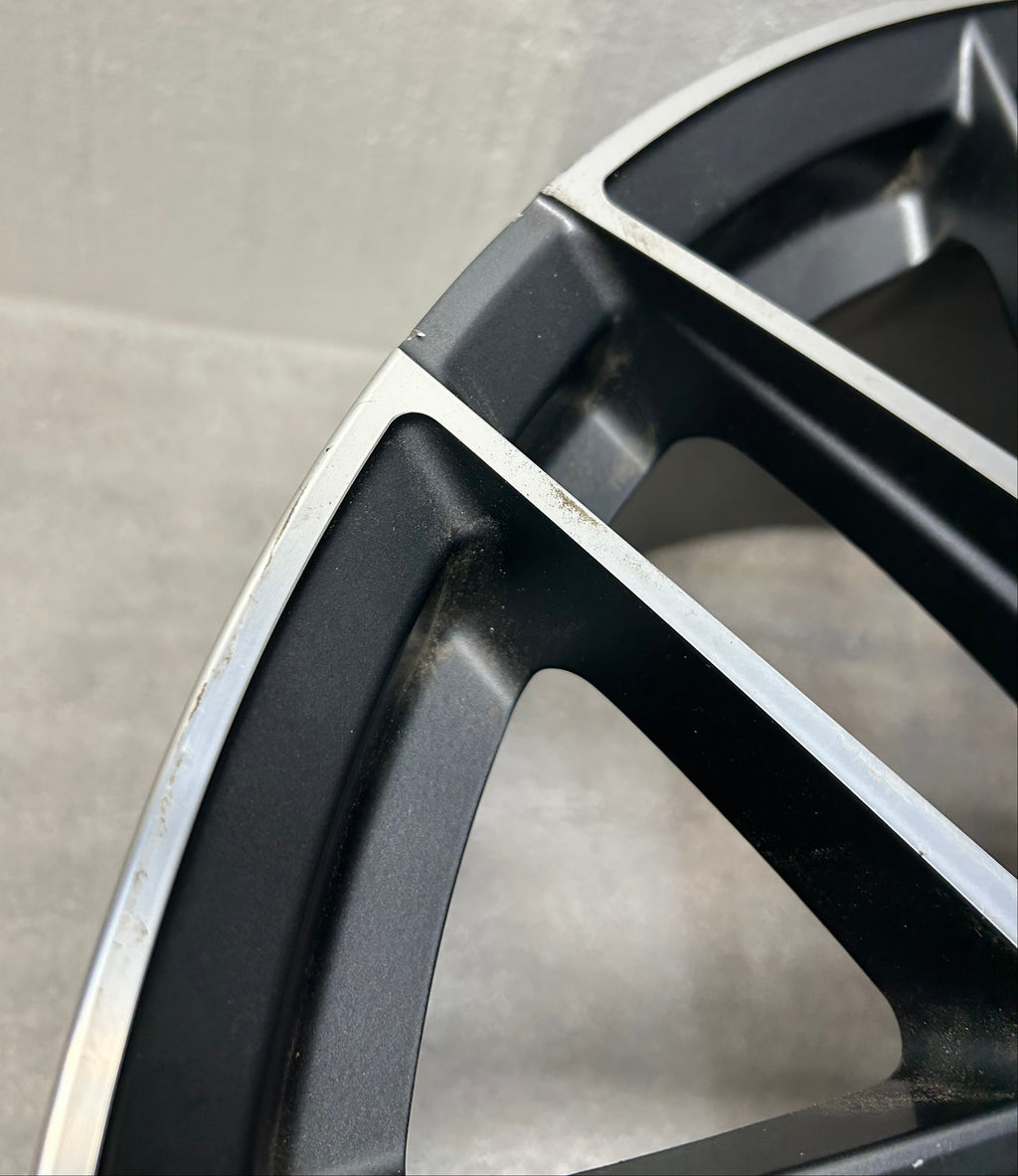 MSW TYPE 50 21X10.5 ET43 5X112 MACHINED W/GUNMETAL ACCENT REAR WHEEL