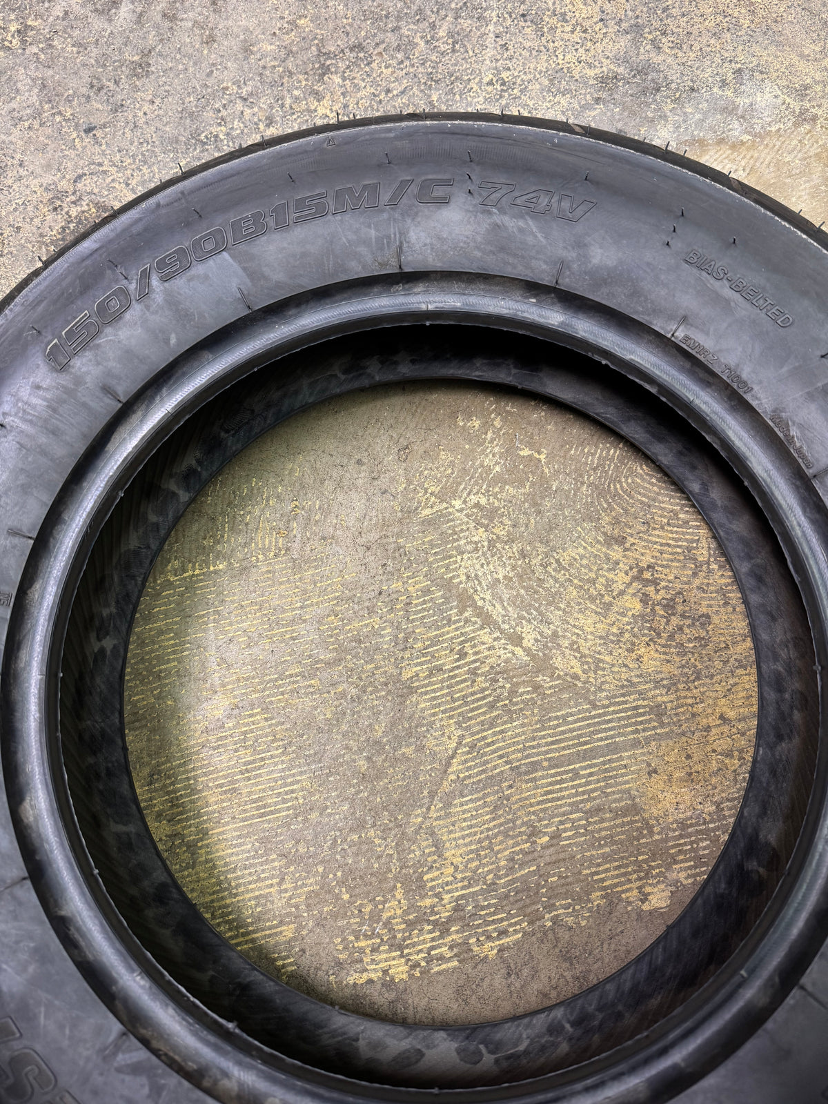 BRIDGESTONE EXEDRA MAX BSW 150 90 15 74V REAR MOTORCYCLE TIRE 004914