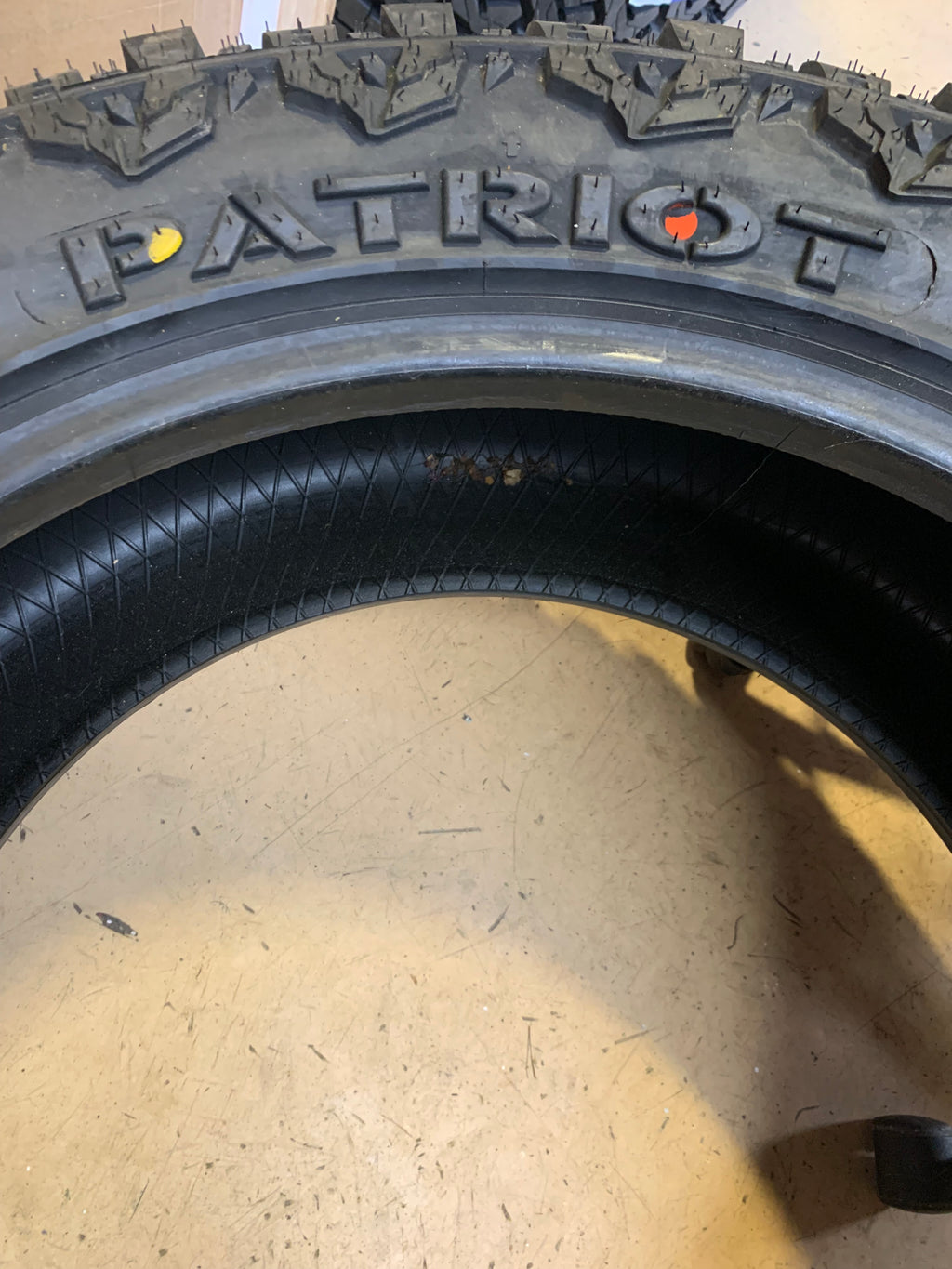 NOS PATRIOT RUGGED TERRAIN LT 285 50 22 121/118Q 10 PLY ALL TERRAIN TIRE PASYTH0096