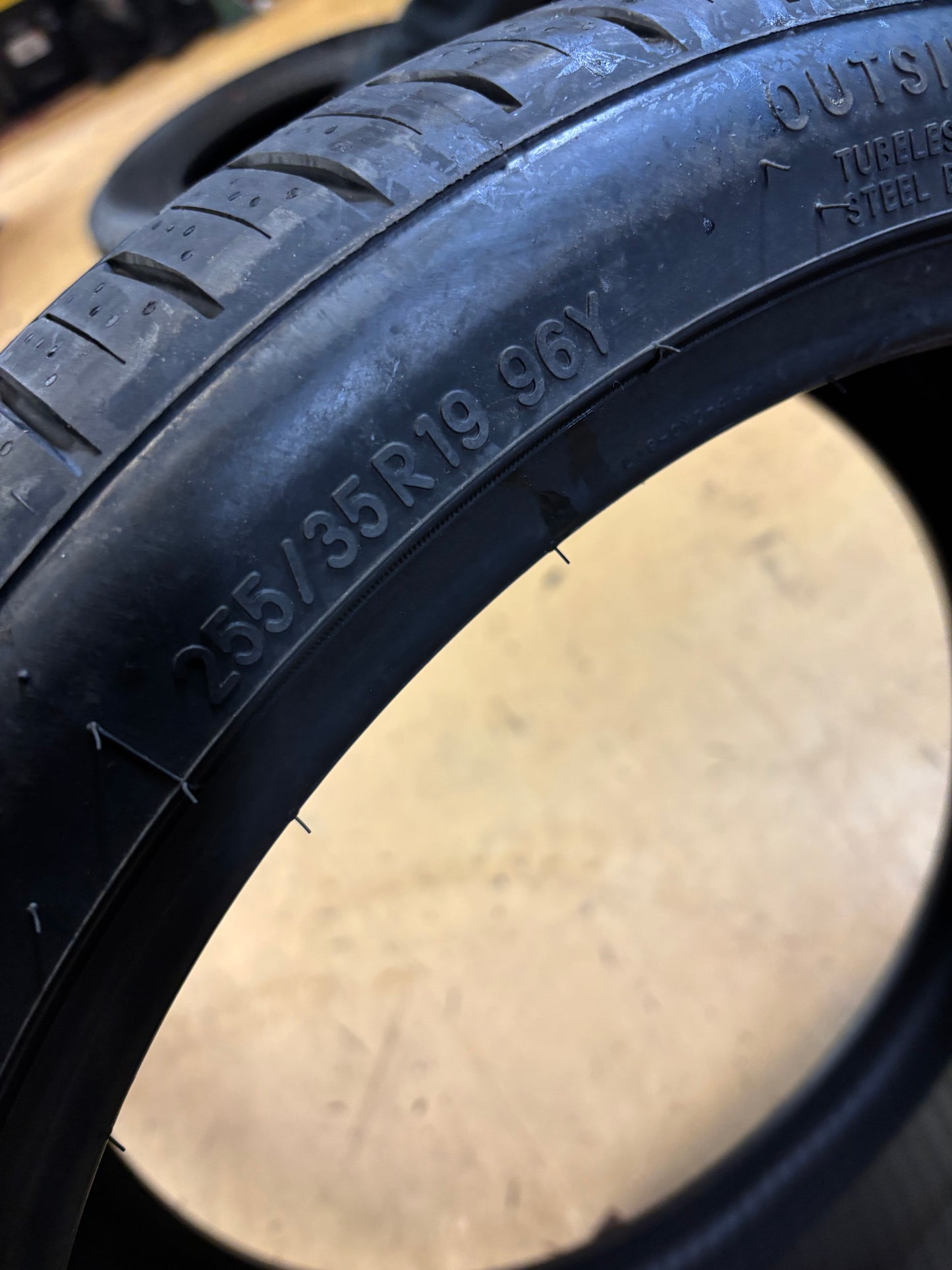 TOYO PROXES SPORT AS P 255 35 19 96Y XL ALL SEASON TIRE 214640