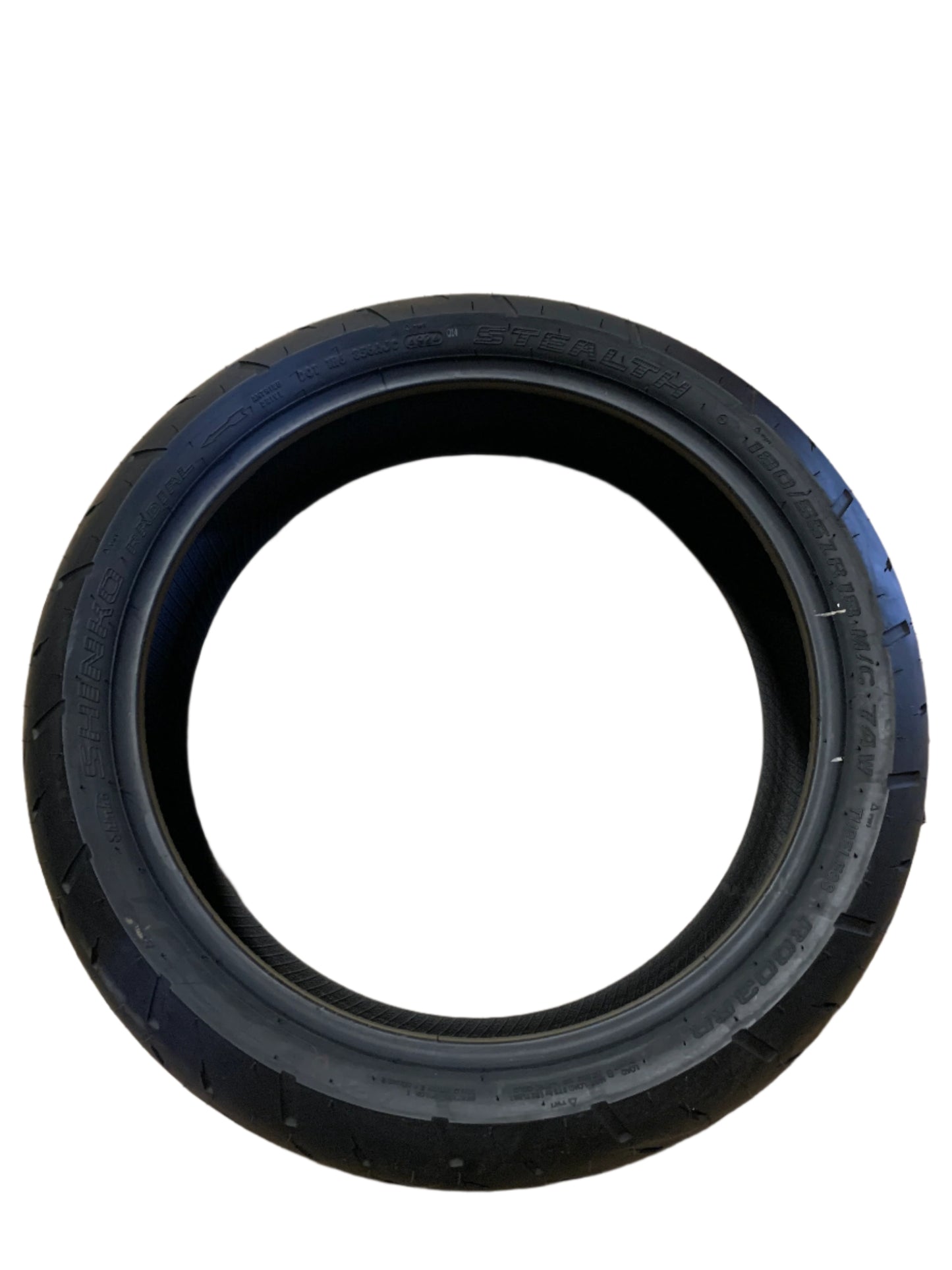 SHINKO STEALTH R003 BSW  180 55 18 74W REAR MOTORCYCLE TIRE 874005