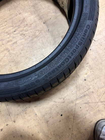 CONTINENTAL CONTISPORTCONTACT 5 SSR (MOE) MERCEDES P 225 40 19 93Y XL UHP TIRE 03562730000