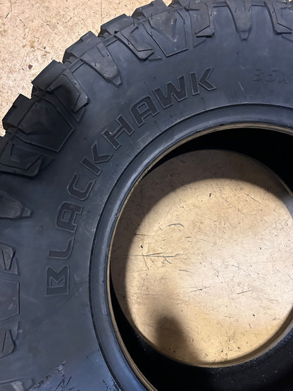BLACKHAWK RIDGECRAWLER ER R/T BSW LT 35 12.5 18 128Q 12PLY RUGGED TIRE 1600469K