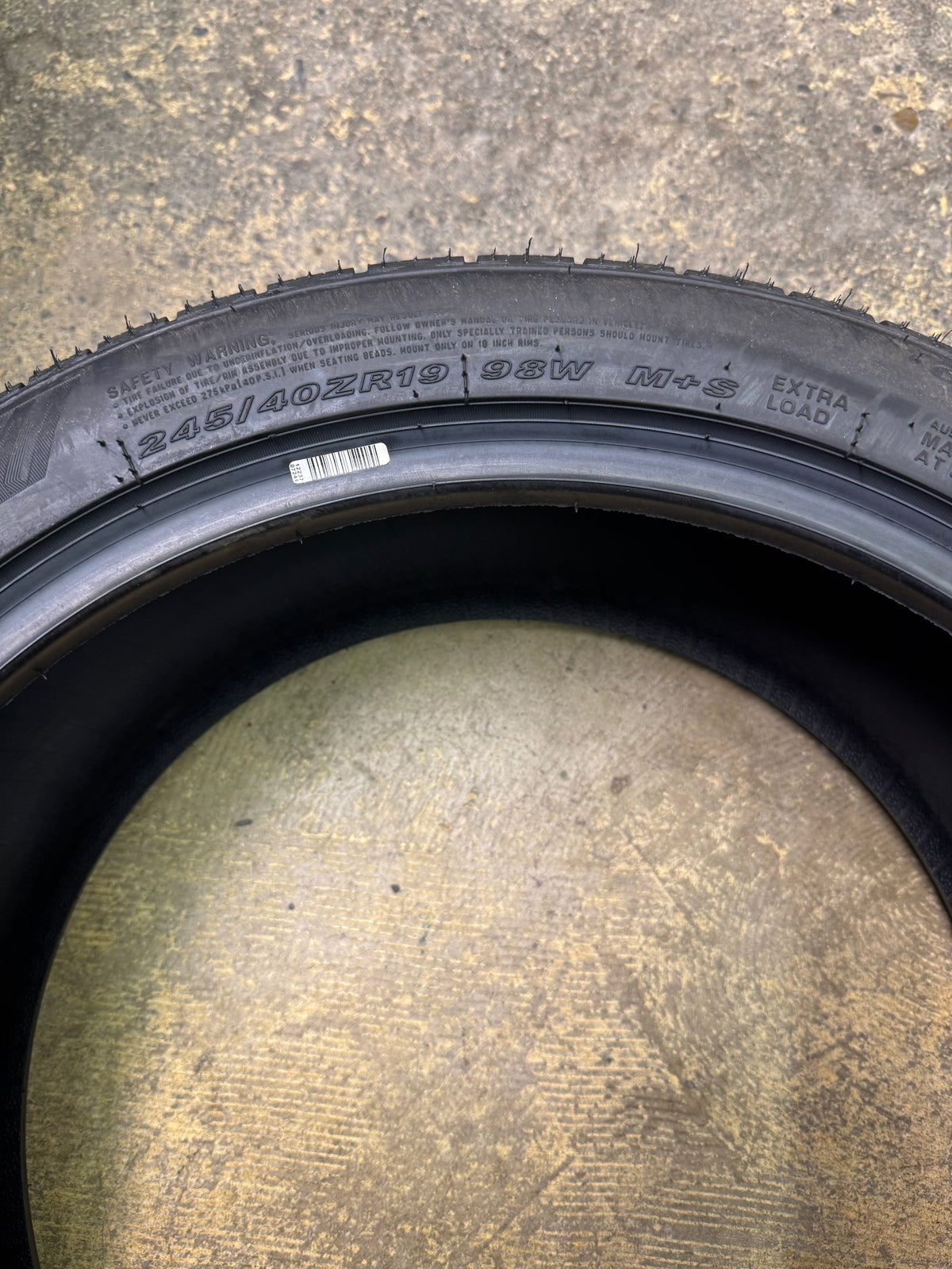 NEXEN N5000 PLATINUM BSW P 245 40 19 98W XL UHP ALL SEASON TIRE 18197NXK