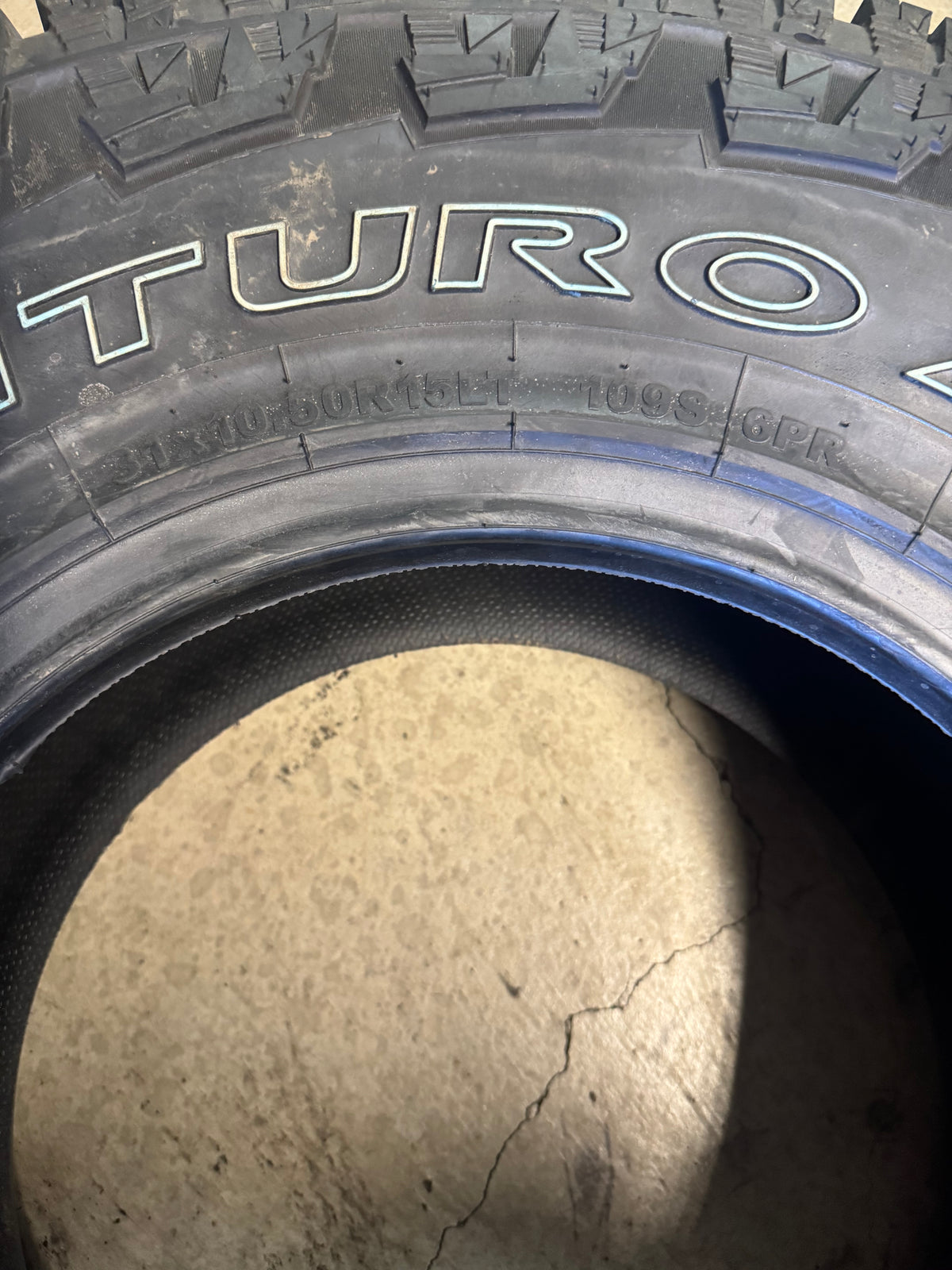 GT RADIAL ADVENTURO ATX OWL LT 31 10.5 15 109S 6PLY ALL TERRAIN TIRE AS154