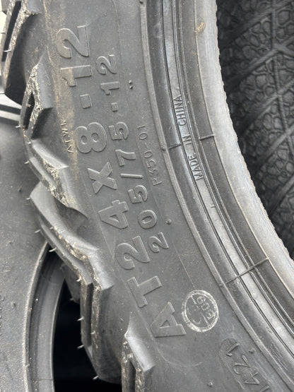 WANDA P350 BSW LT 24 8 12 40F 6PLY ATV/UTV TIRE 10336