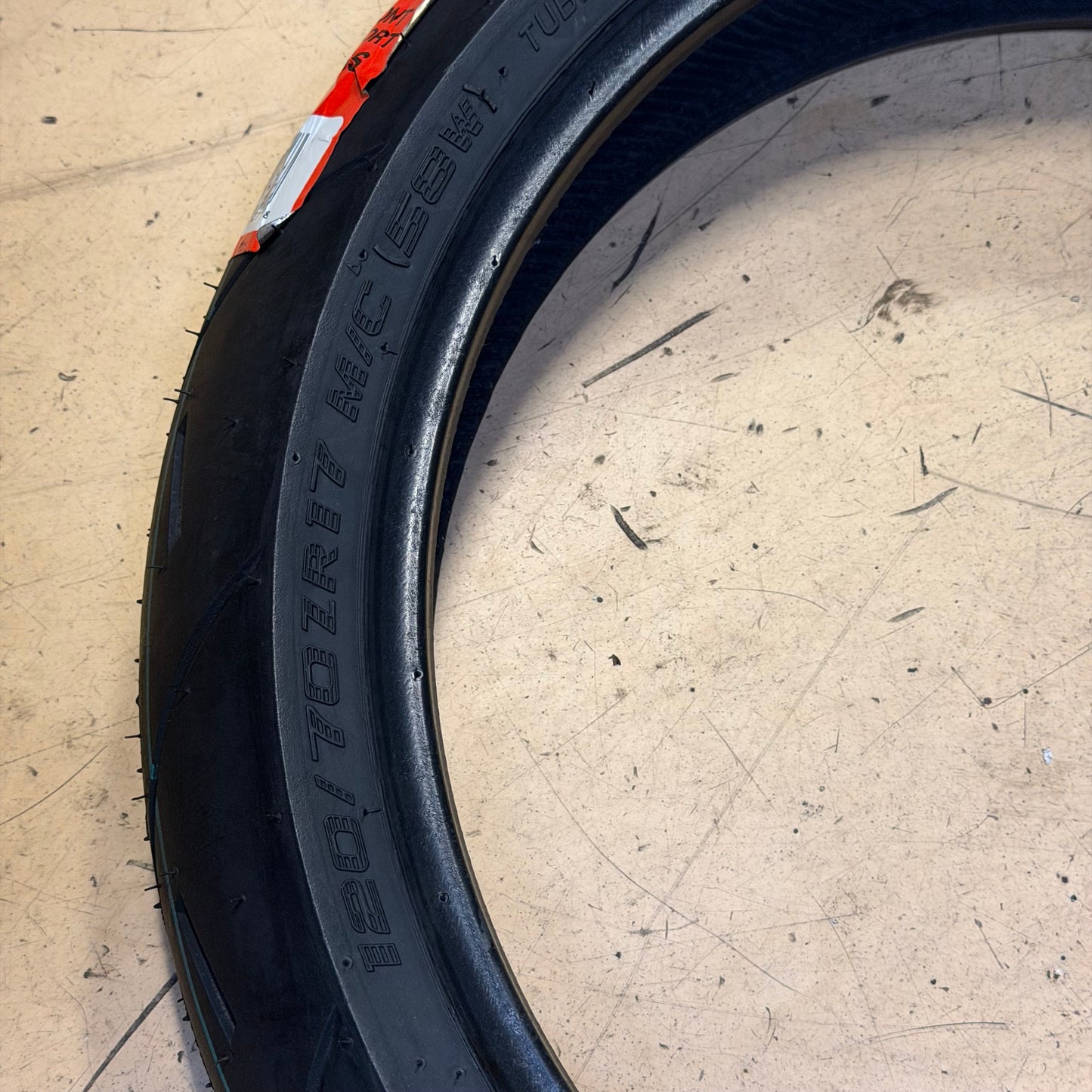 FULL BORE M-1 STREET SPORT 120 70 17 58W FRONT MOTORCYCLE TIRE FB022