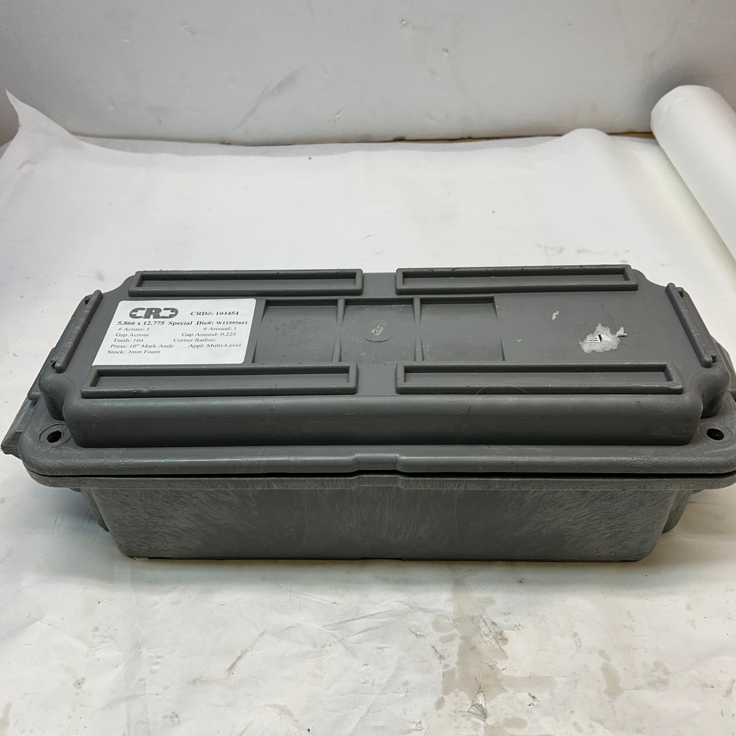 CRD ROTARY DIE UNDERCUTTER FOR 10″ MARK ANDY 5.866X12.775 104454