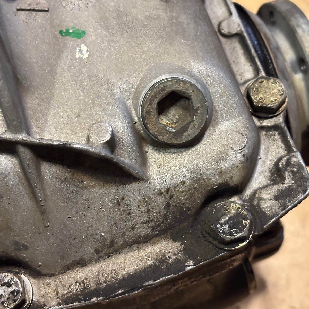 USED BMW REAR OPEN DIFFERENTIAL MANUAL TRANS E46 2.93 RATIO 1428127