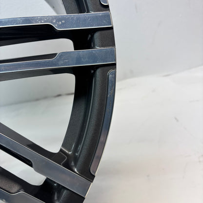 GENUINE PORSCHE MACAN 21 INCH STAGGERED SET F:21X9 ET26 R:21X10 ET26 WHEELS