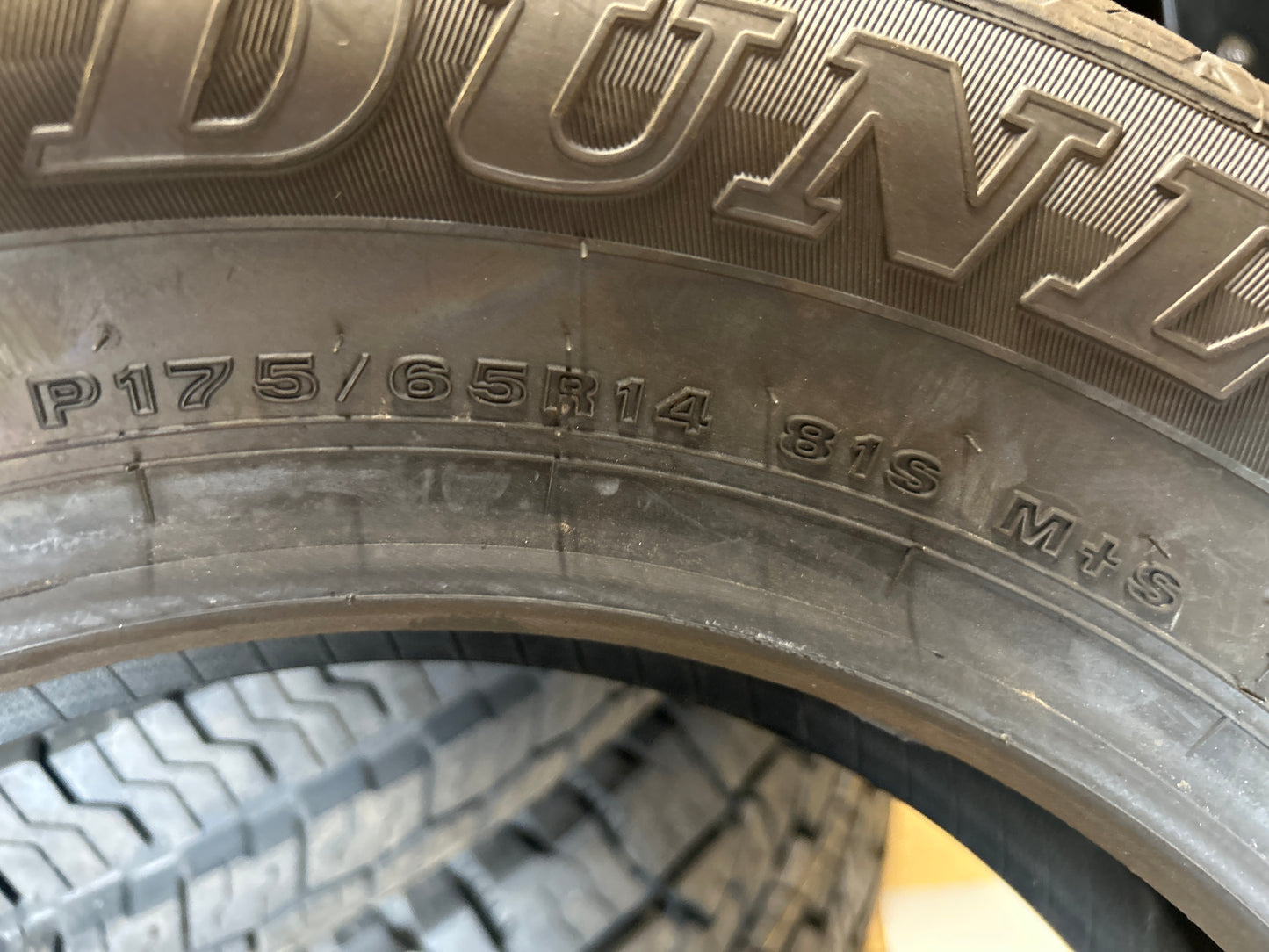 NOS DUNLOP SP31 A/S BSW P 175 65 14 81S ALL SEASON TIRE 265024566