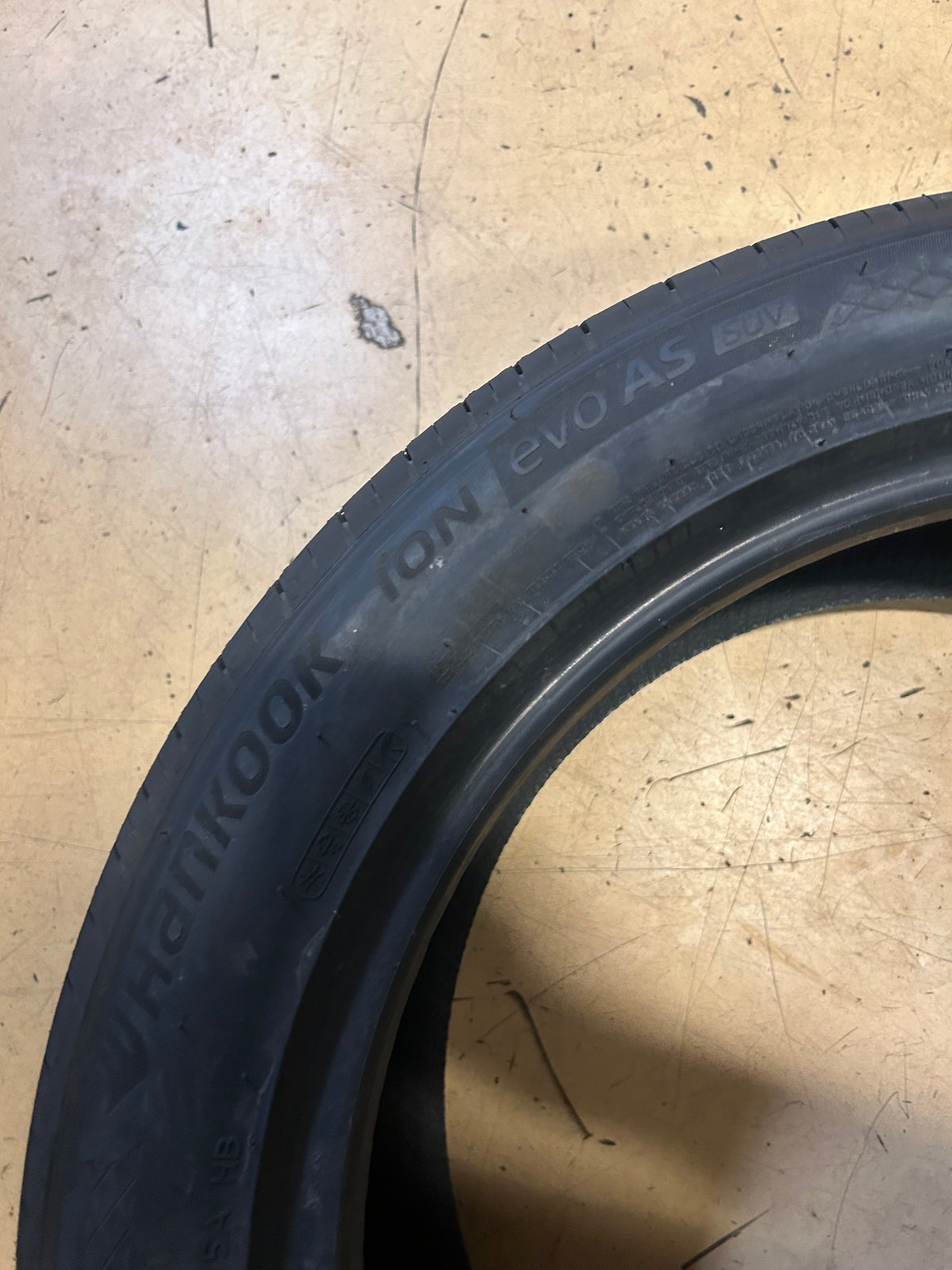 HANKOOK ION EVO AS SUV IH01A FOAM BSW P 215 50 17 95V XL ALL SEASON TIRE 1032883
