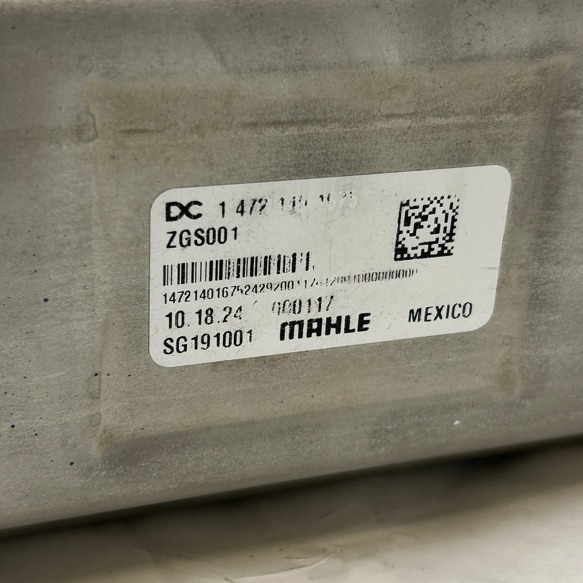 DDE GENUINE 21-25 DETROIT DIESEL DD15 DD16 EGR COOLER  EA4721403814