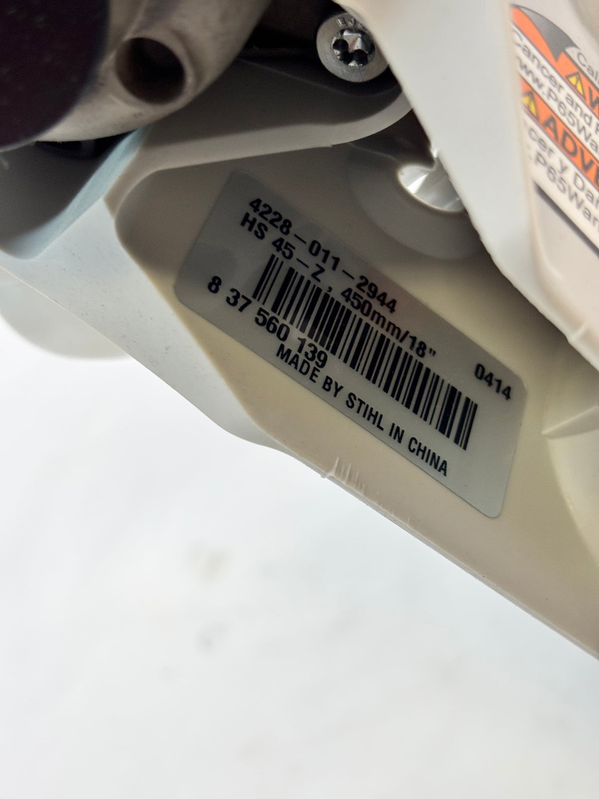 STIHL GAS HEDGE TRIMMER  HS45 18" 4228-011-2944