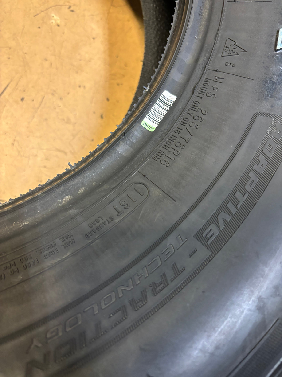 COOPER DISCOVERER ALL TERRAIN AT3 4S RWL P 265 75 16 116T SL TIRE 90000032686