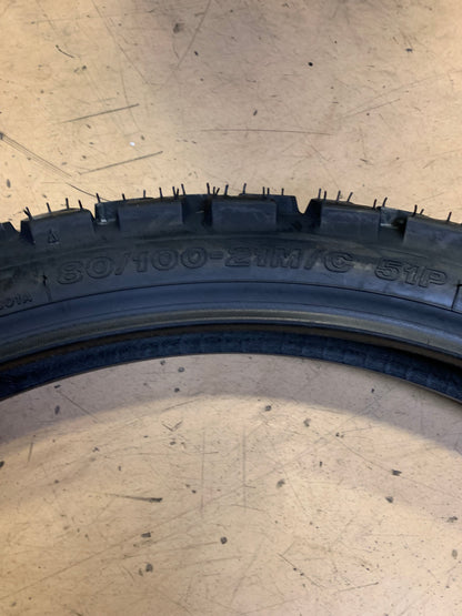 BRIDGESTONE TRAIL WING TW301 BSW  80 100 21 51P FRONT MOTORCYCLE TIRE 122647