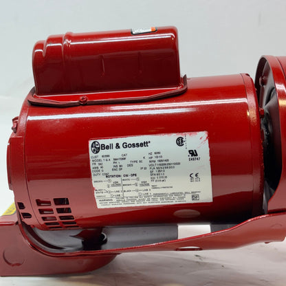 BELL AND GOSSETT SERIES 60 PUMP 610S 1/2HP 610S 2X5-1/4 MAINTANACE FREE PUMP 172717LF