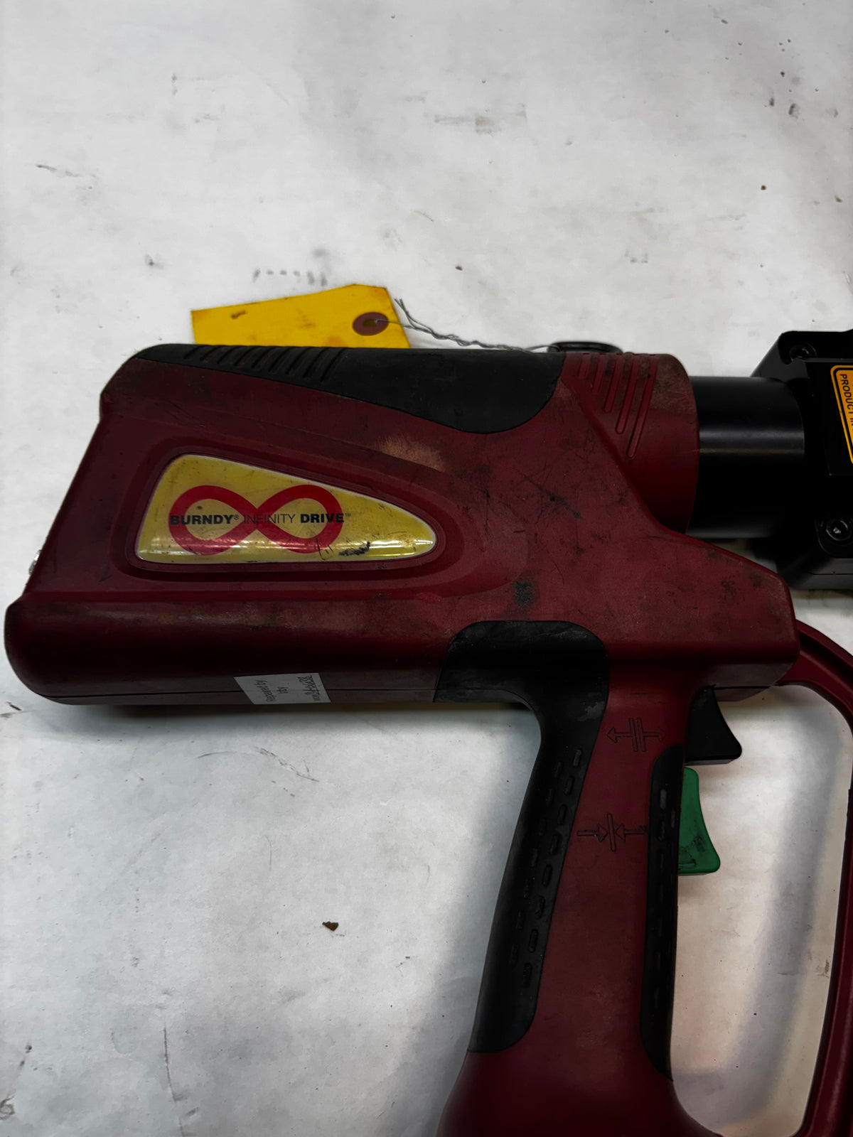 BURNDY PATRIOT HYDRAULIC CRIMPING TOOL PAT81KFTLI 4-POINT(R) LITHIUM-I